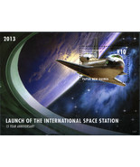 Papua New Guinea. 2013. International Space Station (MNH OG) S/S - £5.37 GBP