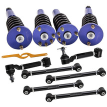 Full Coilovers Struts &amp; Rear Camber Control Arms Kit For Honda Accord 2003-2007 - £255.25 GBP