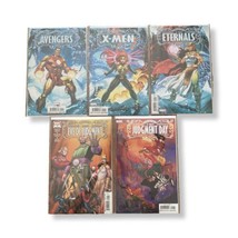 A.X.E Avengers X-Men Eternals Judgement Day Eve Of #1 NM+ Lot of 5 Marve... - $15.76