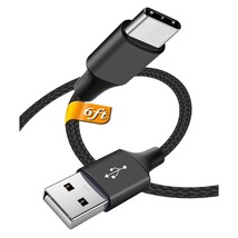 2-Pack 6Ft Usb C Cable Compatible With Kindle E-Readers,Fire Tablets (All-New Hd - £19.17 GBP