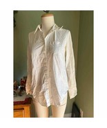 American Eagle Button Down White Shirt XS - £8.37 GBP