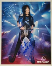 Mick Mars Signed Photo - Motley Crue - Mick Mars, Vince Neil, Tommy Lee w/COA - £111.11 GBP