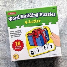 Lakeshore Word Building Puzzles 4-Letter Puzzles NEW Montessori - $24.74