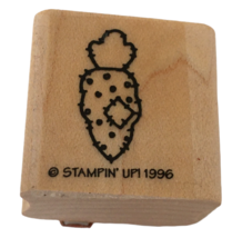 Stampin Up Rubber Stamp Country Carrot Vegetable Garden Patch Card Making Craft - £2.34 GBP