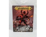 Warhammer Age Of Sigmar Blades Of Khorne Hardcover Chaos Batttletome Book - $39.59
