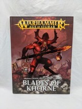Warhammer Age Of Sigmar Blades Of Khorne Hardcover Chaos Batttletome Book - £30.96 GBP