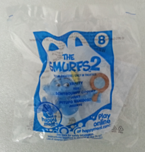 McDonalds 2013 The Smurfs 2 The Movie Vanity No 8 Childs Happy Meal Toy - £3.97 GBP
