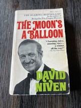 The Moon&#39;s a Balloon by David Niven Mass Market Paperback Book 1978 - £8.14 GBP