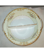 Noritake M DIVIDED PLATE / BOWL 1920&#39;s Fine China Made In Japan N10 Pattern - $95.00