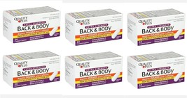 Lot 6 x QualityPlus Extra Strength Back &amp; Body, 20-ct. Per Bottle - $22.54