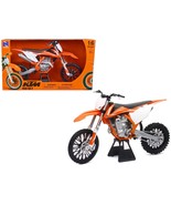2018 KTM 450 SX-F Dirt Bike Motorcycle Orange and White 1/6 Diecast Mode... - $2,196.92 MXN