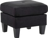 Glory Furniture Ottoman Black Fabric - $270.99