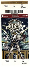 2002 Mlb All Star Game Full Season Ticket Brewers 7-7 Tie - $91.27