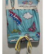 &#39;Let the Good Times Roll&#39; Womens Sleep Jogger Pockets Size 2X 18W -20W B... - $5.88