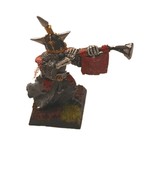 Games Workshop WHF Vampire Counts Metal Grave Guard Musician Painted - $310.22 MXN