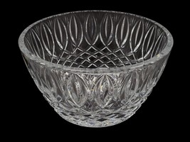 Waterford Crystal GrantDiamond &amp; Wedge Centerpiece Bowl 10” - $78.21