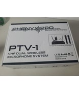 Phenyx Pro PTV-1 VHF Single Wireless Microphone System  body pack - £61.54 GBP