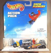 1997 Hot Wheels Action Pack SNOW PLOWERS Snowplow - Big Chill with Figures - £12.90 GBP