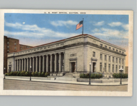 U.S. Post Office Dayton Ohio Postcard - Vintage - 1930&#39;s - $4.55