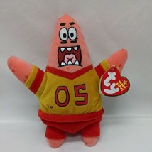 TY Beanie Baby Football Star Patrick Beanbag Plush With Tags - $16.35