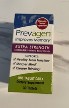 Prevagen Improves Memory Extra Strength, Mixed Berry, 20mg 30 Chewables, 2026+ - $29.98