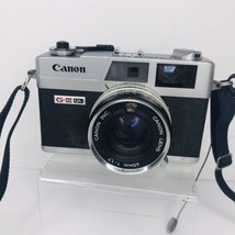 Vintage Canon Canonet QL17 GIII 35mm Film Camera 40mm 1:1.7 Canon Lens - £90.85 GBP