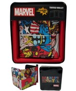 Marvel Comics Avengers Trifold Wallet with Collectible Tin - £13.63 GBP