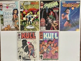 Vintage Comic Book Lot of 6 Astro Boy Wonder Woman Spiderman Kull Silver... - £14.33 GBP