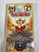 An American Tail - Fievel Goes West VHS 1992 James Stewart John Cleese Spielberg - £2.32 GBP