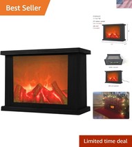Timeless Black Rectangular Flameless Lantern - 11x4.7x8 Inch for All Occ... - $924.75 MXN