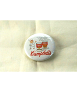 New Campbell&#39;s Soup Chef Mini Tin Badge Metal Pin 1.25&quot; - £3.78 GBP