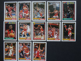 1992-93 Topps Atlanta Hawks Team Set Of 13 Basketball Cards - £3.12 GBP