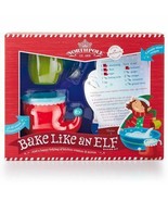 Northpole Christmas Bake Like an Elf Baking Kit for Kids w/Recipe Cards - £15.12 GBP