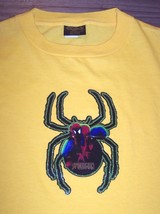 Vintage SPIDER-MAN Marvel Comics T-Shirt Mens Medium Y2K 2000&#39;s The Movie - £27.62 GBP
