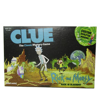 Clue Rick and Morty Back In Blackout Board Game Crime Detective - $20.98