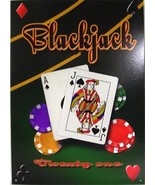 Blackjack 21 Cards Card Game Casino Gambling Metal Sign - £15.69 GBP