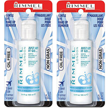 NEW Rimmel Eye Makeup Remover 3.40 Fluid Ounces (2 Pack) - $16.59