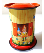 ELF HOUSE MONEYBOX ✱ VTG Rare Child´s Piggy Bank Tin Toy Western Germany... - £41.49 GBP