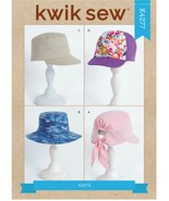 Kwik Sew Sewing Pattern 10589 Hats Adult and Child  - £7.76 GBP