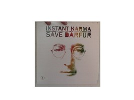 John Lennon Poster Instant Karma Darfur Save - $13.44