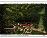 Summit Hotel Aerial View Uniontown Pennsylvania PA WB Postcard L19 - $4.90