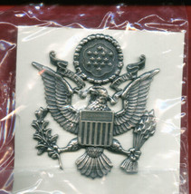 Usaf Officers And Aviation Cadet Service Cap Insignia Metal Nip - $14.00