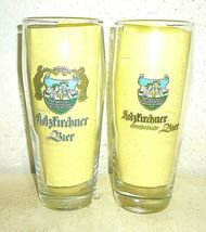 2 Brauerei Holzkirchen +1995 Bavarian Boy&amp;Girl Trachten 0.5L German Beer Glasses - £11.76 GBP