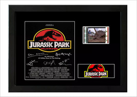 Jurassic Park Original Film Cell Display Signed Stunning Memorabilia + COA - £9.45 GBP+