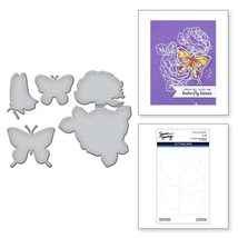 Spellbinders Papercrafts, Inc Spellbinders Etched Dies By Simon Hurley-Butterfly - £8.88 GBP