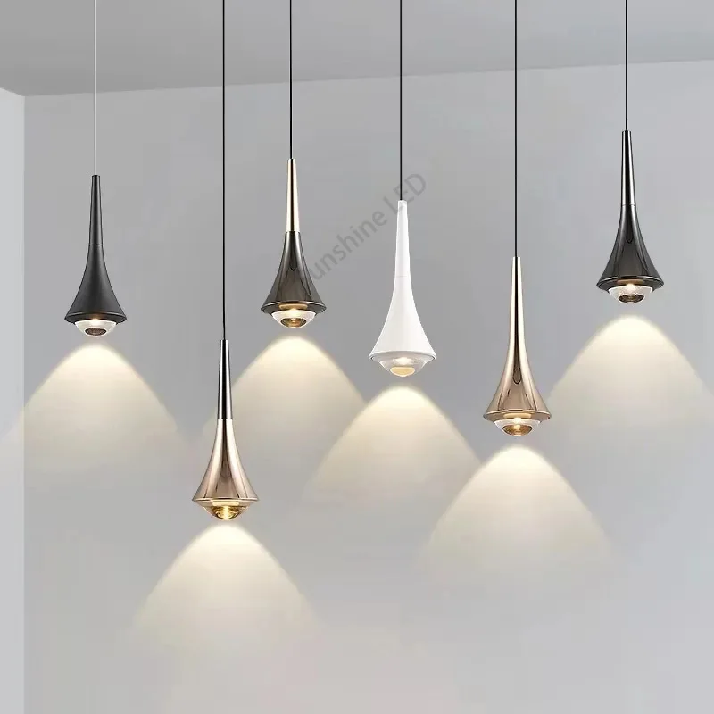 Ates popular modern led chandelier lighting design hanging lamps bedroom bedside living thumb200