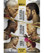 UFC 280 Poster Charles Oliveira VS Islam Makhachev MMA Fight Card Print ... - £9.57 GBP+