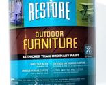 Rust-oleum Restore Outdoor Furniture 4x Thicker Smooth Finish Tint Base ... - £23.76 GBP