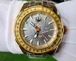 invicta men gold vintage circular big face watch mother of pearl dial - $299.90