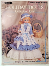 Leisure Arts Leaflet 855 Holiday Dolls Collection One Carol Alexander 1989 - £2.99 GBP